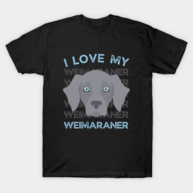 Weimaraner t shirt outlet